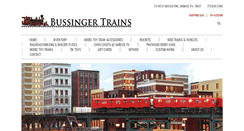Desktop Screenshot of bussingertrains.com